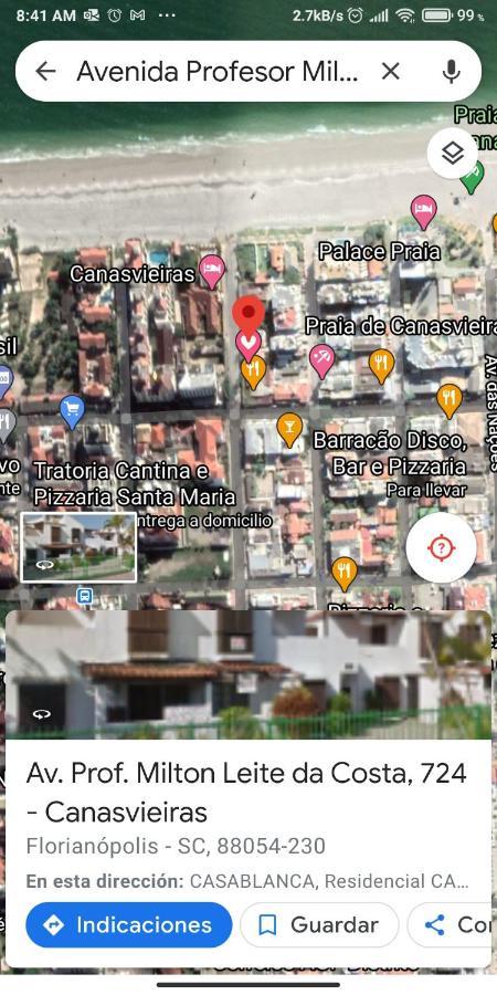 Apartamento Inteiro Dois Quartos Melhor Localizacao Pes Na Areia Florianópolis Exterior foto